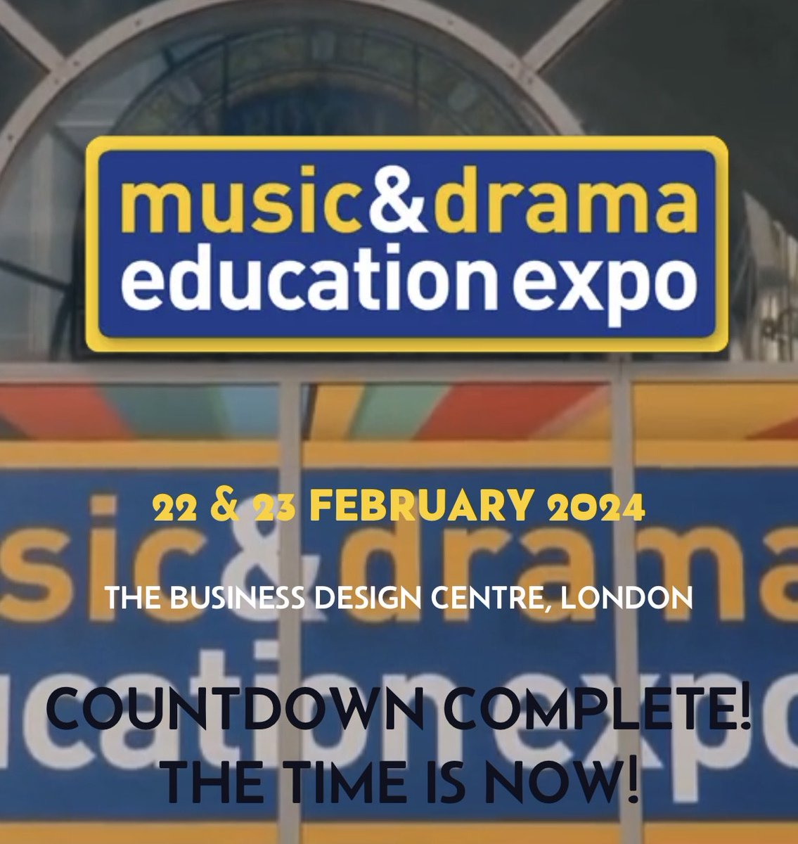 mectweets's tweet photo. We've arrived at @MusicEdExpo!
Join us tomorrow (23/2) at 12.30pm in the Keynote Theatre. Our Chair, Barry Farrimond-Chuong and Past Chair, Phil Castang are on a panel discussing 'Sounds of uncertainty: what might AI mean for the future of music education?'. #MDEE #MDEE24 https://t.co/6SXAScj8Fe