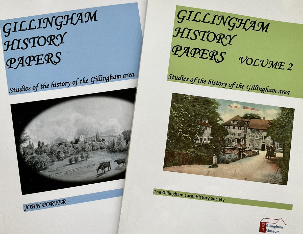 I was so impressed by volume 1 of the Gillingham History Papers produced by Gillingham Museum that I had to go back &amp; buy volume 2!
gillinghammuseum.co.uk
<a href="/swmuseums/">Museum Development South West</a> <a href="/BALHNews/">BALH</a> #Gillingham #Dorset