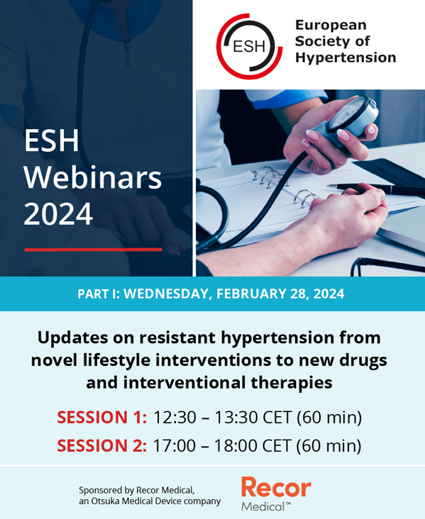 ⏰Only few days left to register for our new webinar in cooperation with @ReCorMedical. 📅Feb 28, 2024 | 12:30-1:30 PM (CET) AND 5:00-6:00 PM (CET). Two timeslots, your choice. More info on agenda & registration👉bit.ly/3UyHGAS @KreutzReinhold @ESH_Annual @ISHBP