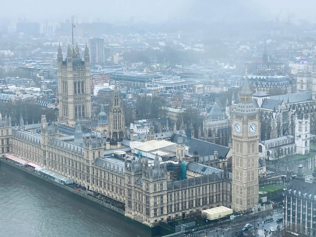 Embracing the beauty of London in the rain 🌧️✨ There's something magical about those gray skies reflecting off the wet pavement. Time for a cozy day indoors!