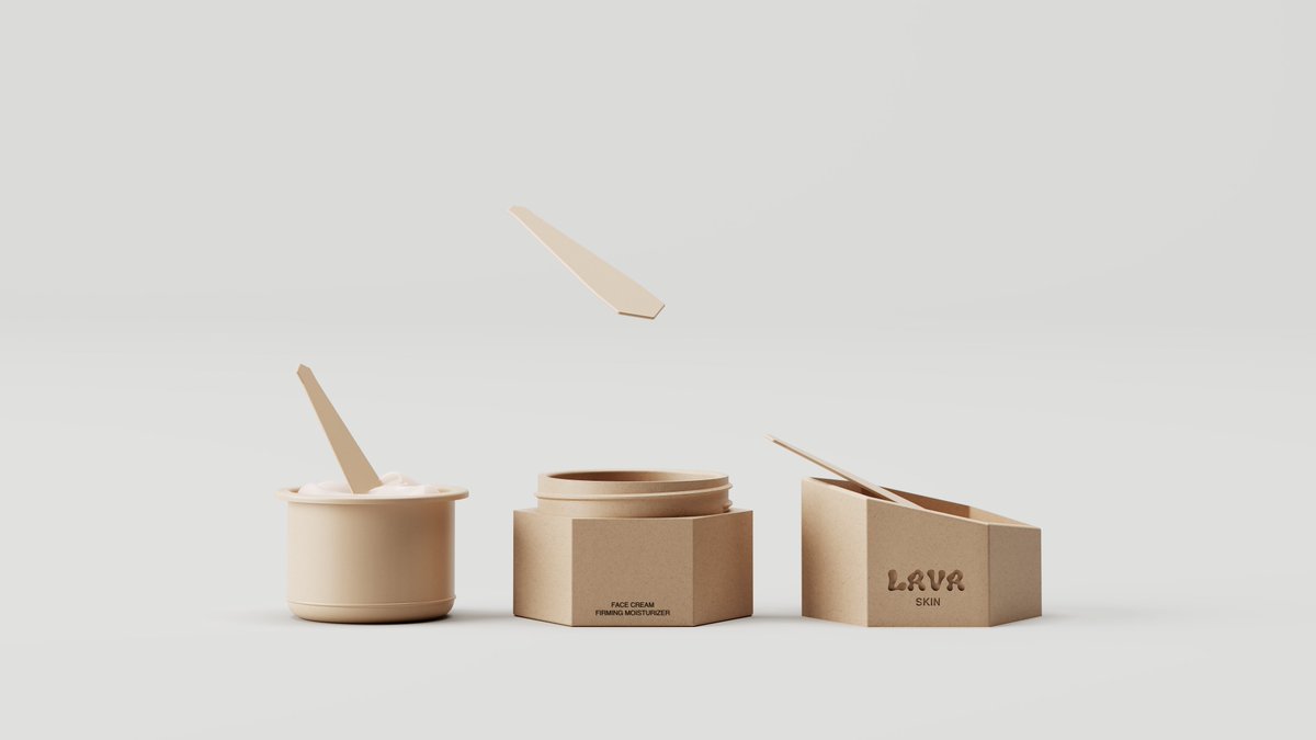 packagings's tweet photo. LAVA is a revolutionary #skincare line that draws #inspiration from one of the most incredible geological formations on Earth – the #basaltic columns

https://t.co/d84ItfEOmz

#packagingdesign by ONEREDCAT https://t.co/a5c5A6s6K3