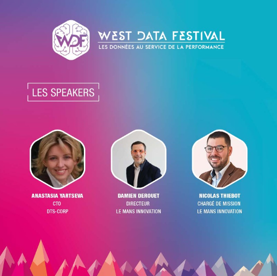 [#Conférence] "Quand l’IA permet à des TPE de développer leur Chiffre d'Affaires" animée par Le Mans Innovation et DTS-Corp.

Présentation d'une zone d’expérimentation pour déployer un outil de campagne marketing basé sur l'IA.  

⏲️14/03- 14h00 à 15h30 
 westdatafestival.fr