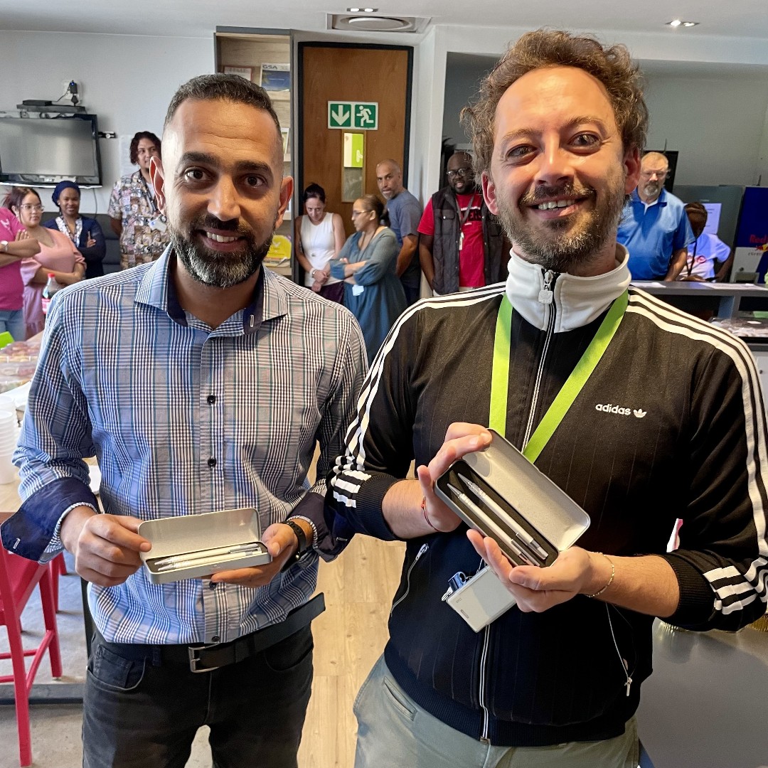 MindpearlGroup's tweet photo. Mindpearl Cape Town celebrated 4 work anniversaries this week. Congratulations and a massive shout out to Christel Mukurunge and Brenda Chisveto for 15 years, and Matteo Baggio and Amr Morsy for 10 years of service and being part of the Mindpearl family. You make us proud. https://t.co/sAL8gP5wm4
