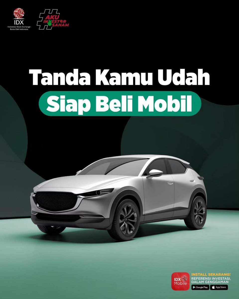 IDX_BEI's tweet photo. [THREAD]

Gak mau kan, baru beres beli mobil malah nyesel karena pusing bayar cicilannya?

Makanya perlu persiapan keuangan yang matang dulu seperti yang MinBen jelasin di atas, ya! https://t.co/Ltbw95UIfd