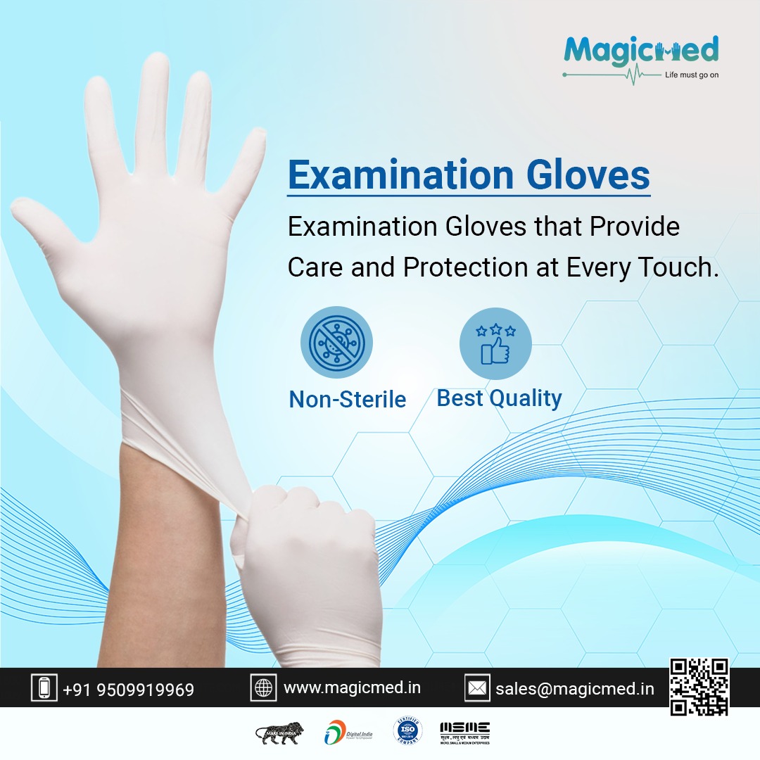 magicmed24's tweet photo. MagicMed's Examination Gloves are Your Trusted Partner in Hygiene and Safety. #magicmed #examinationgloves #bestforhealth #medicalequipment  
Order with us today
9509919969 https://t.co/ldcef0iakX