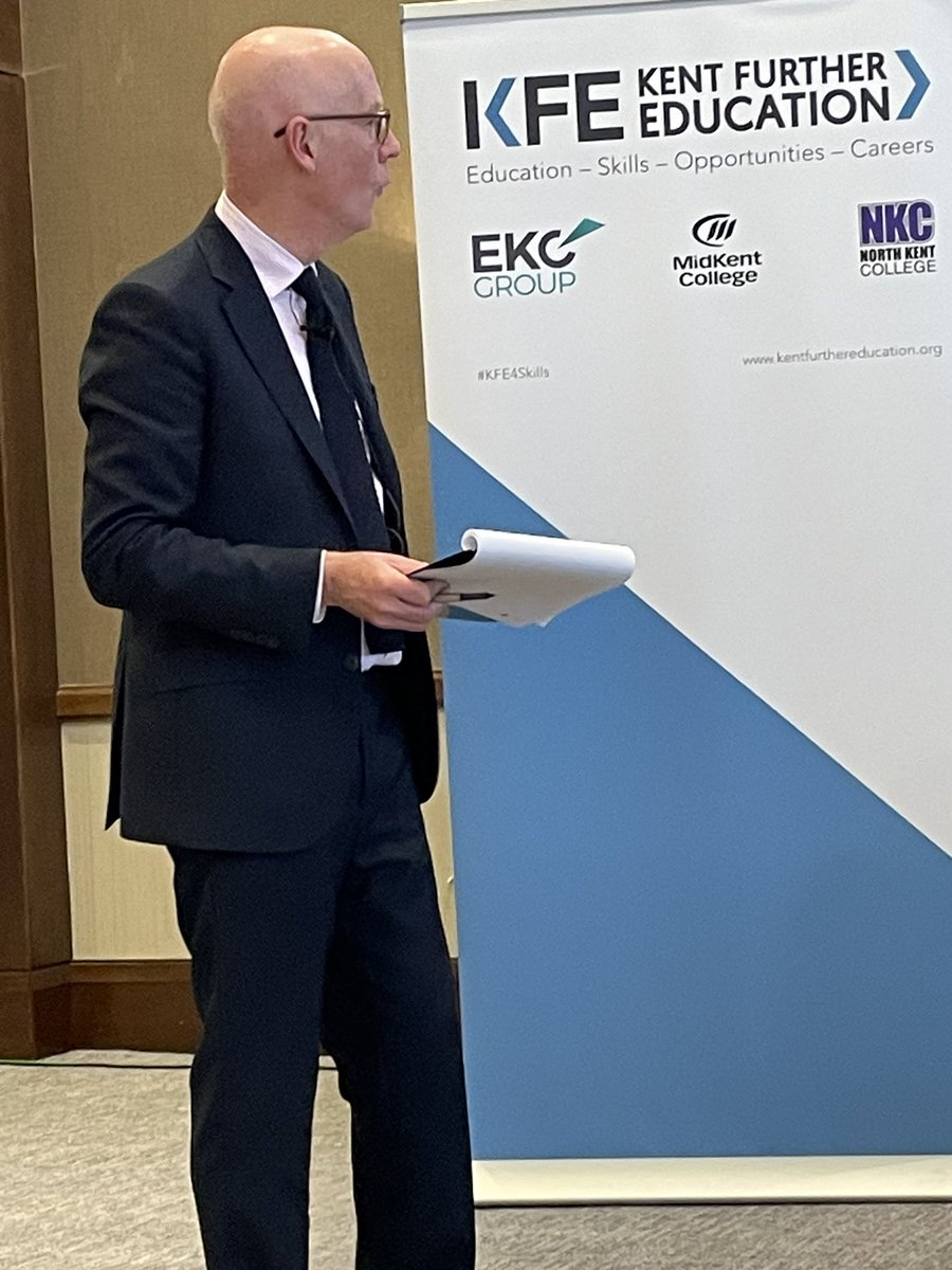 Part 3 now live at the LSIF funded <a href="/EKC__Group/">East Kent Colleges Group</a> <a href="/Kentfurthered/">KFE</a> Digital Skills &amp; Innovation in Care conference! Jonathan Shaw doing a great job chairing the event. Current panel theme Integrate Assistive Tech into health and care! #DigitalCare #KFE4Skills