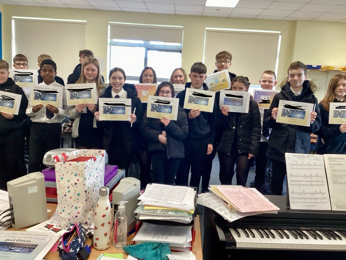 Airdrie Academy Music Department tweet media