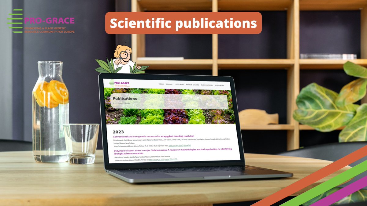 📑Check out the latest scientific publications by the PRO-GRACE partners on conventional & new genetic resources for an eggplant breeding revolution🍆 & water stress in major Solanum crops🍅🥔🍆!

🤩Happy reading: grace-ri.eu/pro-grace/publ…

#plantgeneticresources #cropbiodiversity