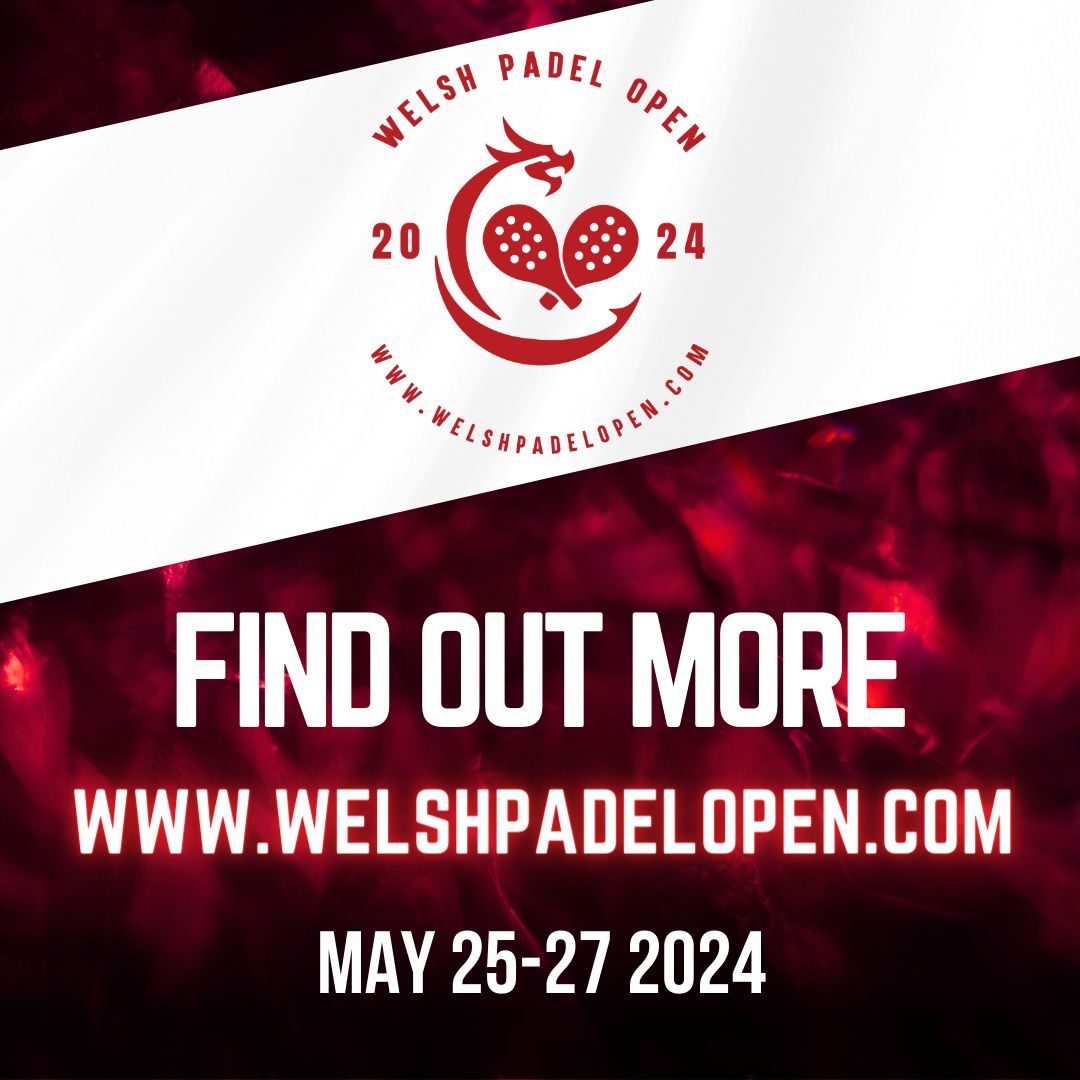 welshpadel's tweet image. Did we mention the Welsh Padel Open is coming up at the end of May?

Stay tuned for more updates.

#welshpadel #welshpadelopen #padel #padeltennis #tenniswales