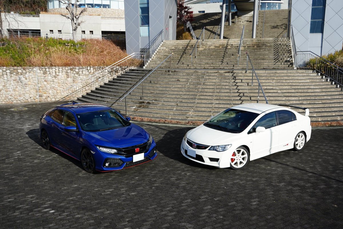shunta_typeR's tweet photo. #Honda愛が伝わる愛車のベストショット 
親子でシビック乗り！ https://t.co/8OchZLqzAN