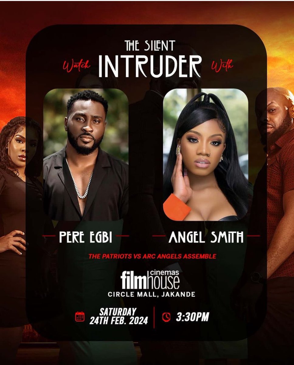Yeahhh! Look who we’ve got here! 
The one and only beautiful Angel. The hot girl! Baby girl will always come through for her big bro Pere. It's a forever thing! The Silent Intruder is still showing in the Cinemas. Thank you, baby girl Angel🥰
#TheSilentIntruderMovie