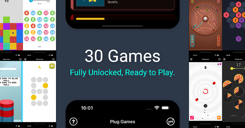 InDevelopers's tweet photo. 🌟 30 Complete and FREE games 🌟

Tap, Download, Play! 📲 Get it now on the App Store!