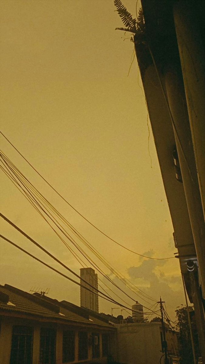 thisisthisha's tweet photo. It's surprising to watch sunset in a golden hour along with the hot rain
🌦️🌇💛☁️
#goldenhour #hotrain #sunsetphotography https://t.co/BFjwkd9OmL