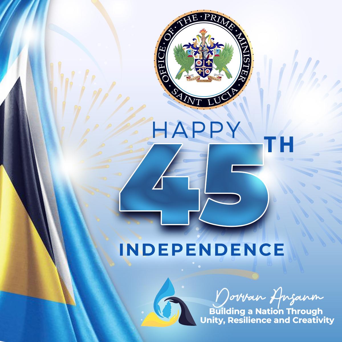 opmsaintlucia's tweet photo. Independent since 1979, Happy 45th Independence Anniversary Saint Lucia ๐ฑ๐จ
โ๐๐จ๐ฎ๐ฏ๐๐ง ๐๐ง๐ฌ๐๐ง๐ฆ; ๐๐ฎ๐ข๐ฅ๐๐ข๐ง๐ ๐ ๐ง๐๐ญ๐ข๐จ๐ง ๐ญ๐ก๐ซ๐จ๐ฎ๐ ๐ก ๐๐ง๐ข๐ญ๐ฒ, ๐๐๐ฌ๐ข๐ฅ๐ข๐๐ง๐๐, ๐๐ง๐ ๐๐ซ๐๐๐ญ๐ข๐ฏ๐ข๐ญ๐ฒ.โ ๐ฑ๐จ
#SaintLuciaIndependence #Independence45 #SaintLucia๐ฑ๐จ https://t.co/to6Eo6EvZo