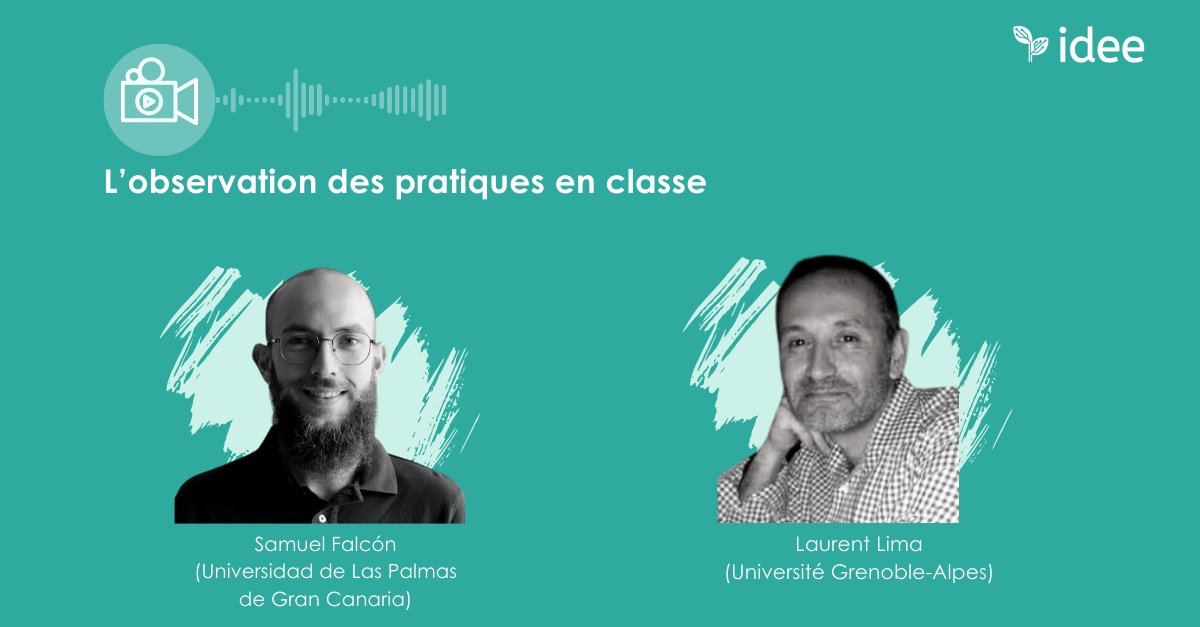 IDEE_Education's tweet photo. 👁️‍Le 9 février dernier s’est tenu notre dernier séminaire IDEE @UGrenobleAlpes sur l’observation des pratiques en classe. L’occasion pour Samuel Falcón et Laurent Lima de nous présenter leurs travaux et de participer à une démonstration du Teaching Lab.
🎥https://t.co/FvWrVKjAhG https://t.co/CI7II9oJ0T