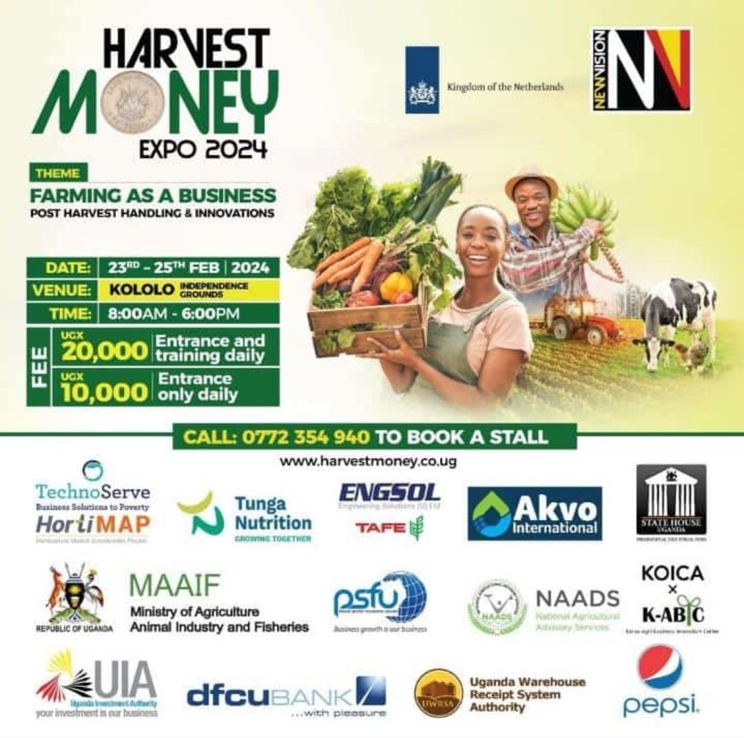 Harvest money starts tmrw 23.2.2024 @harvestmomeyexpo2024