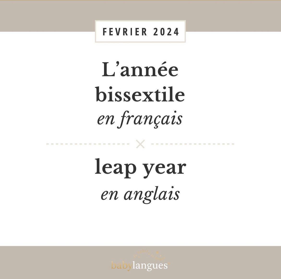 babylangues's tweet photo. 2024 marks the 111th leap year, or ‘année bissextile’ in French! 🍀

 #paris #teachenglish #learnfrenchdaily #languages #frenchlanguage #apply #french #expatinfrance #jobsinFrance #Paris2024 #DiscoverFrance #teaching #werehiring #discoverfrance #teacherlife #Apply #learnfrench https://t.co/C9JRWKlV3q