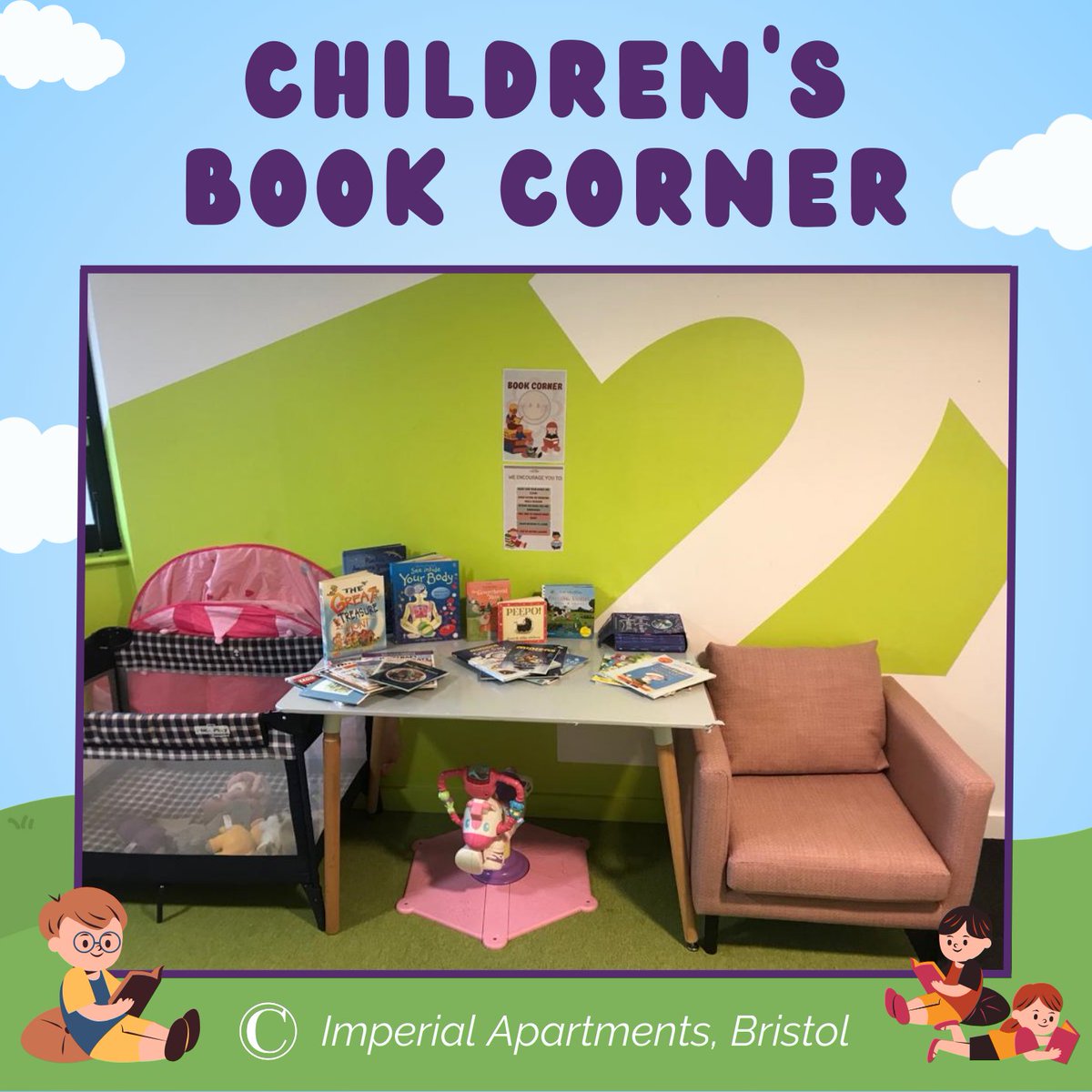 Check out our newest addition at Imperial Apartments - a children's book corner just in time for World Book Day on March 7th! 📚🌟 Residents can read, borrow, and donate books right within our community space.
#worldbookday #bookcorner #community