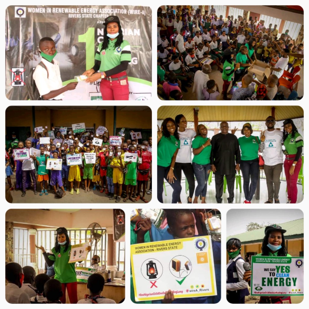 WONNEafronelly's tweet photo. DAY 22 OF 29
#Sustain_ABILITY SERIES

In 2021, my team and I discovered that Communities like OGIDA - ISU - URWU in Etche Rivers State HAVE NEVER EXPERIENCED POWER in form of Electricity; i.e what Nigerians know as NEPA.

Thankfully one of our partners Women in Renewable Energy Rivers State branch secured sponsorship from Share Yourself USA and we were able to donate hundreds of Solar Lamps to School Students in Ogida and some parts of Etche to aid their study sessions at night.

SDG 7 - Affordable and Clean Energy 
Projects Executed by WONNE Afronelly @WONNEafronelly and MyEnvironment MyWealth Nigeria @myEmyWEALTH for SDG7:

1- 2020 #CleanEnergy4All on Radio Rivers 99.1FM

2- 2021 #LightUpETCHE, 
#OneNigerianChildOneSolarReadingLamp Etche Rivers State

BENEFICIARIES
 1.  OGIDA Community, Etche Rivers State 
2.  ISU Community, Etche Rivers State 
3.  URWU Community, Etche Rivers State
4. Radio Rivers Port Harcourt, Rivers State
5- Women in Renewable Energy Rivers State Branch 

You can take #TheECOpledge for SDG7 that we have already executed or sponsor another implementation in any location of your choice.

 #LEDBulbs #OneNigerianChildOneSolarReadingLamp
#CleanEnergy4All
#LightUpETCHE
#goGreenwithAfronelly 
#LoveIsBlind #น้องนุ่น