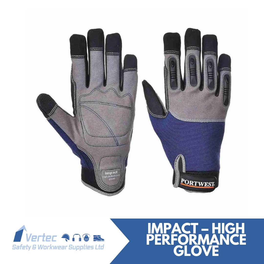 Fully padded leather palm. ✅ Rubber knuckle protection. ✅ Reinforced thumb. ✅

The impact glove is tough enough to tackle even the most demanding jobs. Get yours at vertec-sws.co.uk/product/impact… #Workwear #Safety #HealthAndSafety