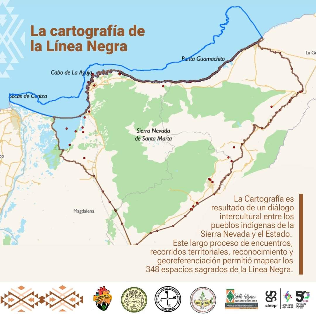 MejiaBarro's tweet photo. Territorio Ancestral de los cuatros pueblo indigena la sierra nevada de Gonawindua https://t.co/kRY77nREMt