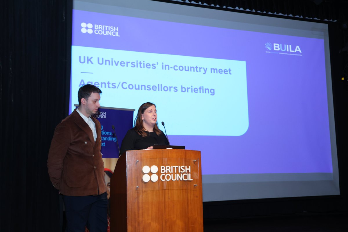 We're delighted to have welcomed @BUILAcommittee and @UKVIgovuk at our New Delhi cultural centre for a discussion with UK universities' in-country representatives, agents and counsellors around the opportunities and challenges for the Indian market. #HE