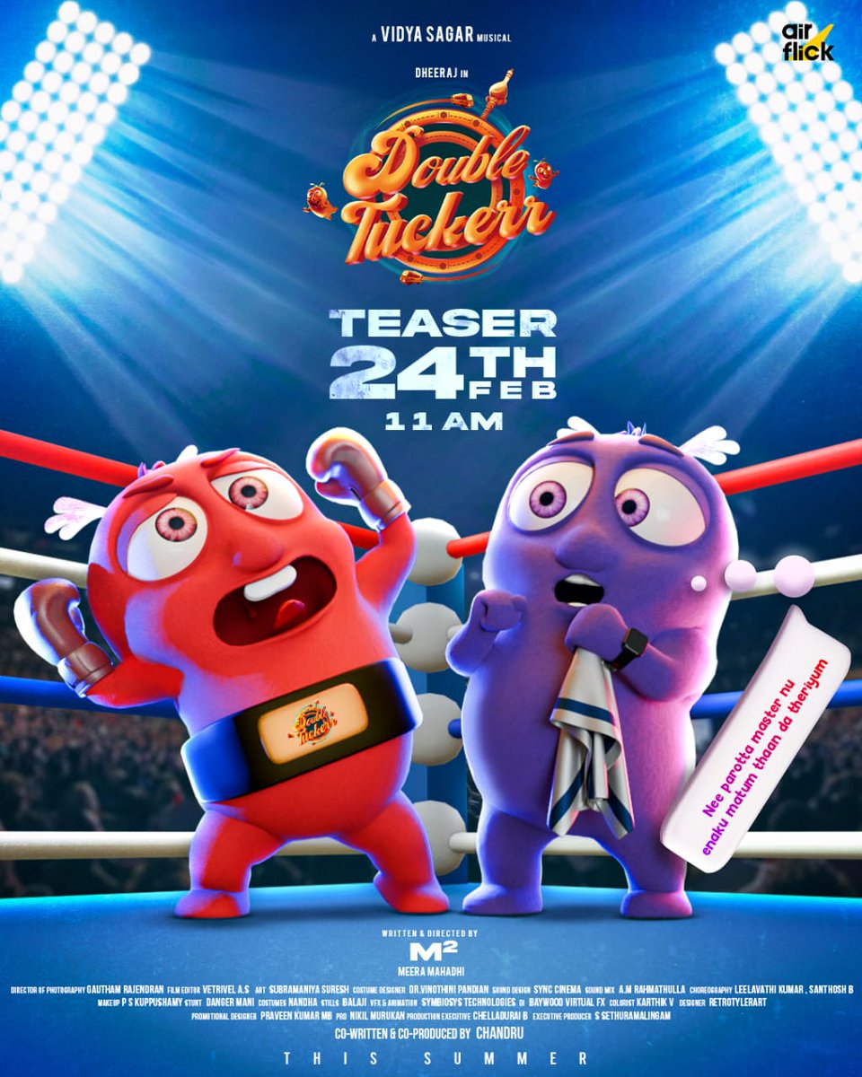 #DoubleTuckerrTeaser from Feb 24 at 11 A. M. 

#DoubleTuckerr