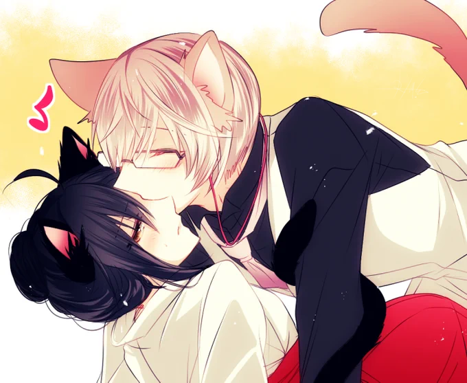 ※亀さに※女審神者今までに描いた猫らくがき漁ってみた再掲 
