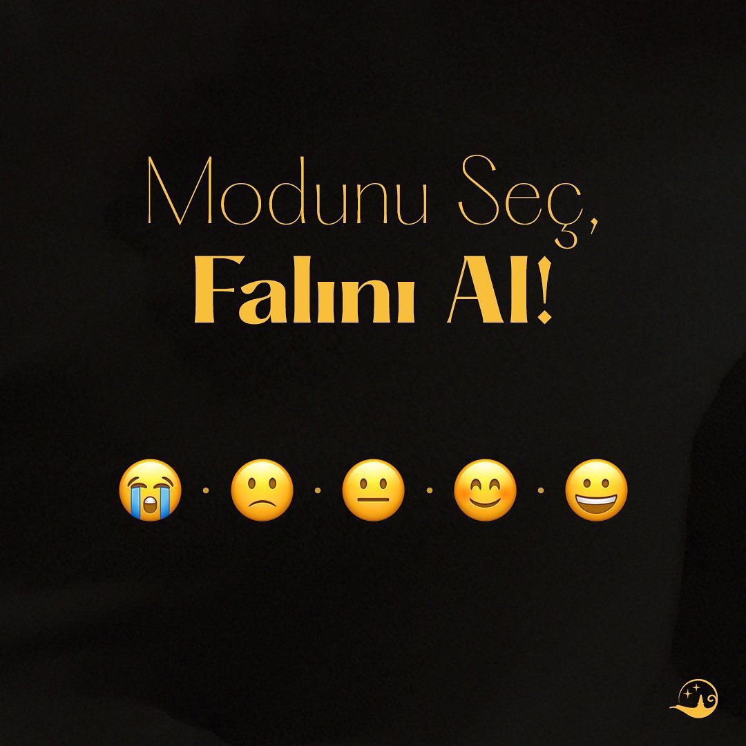 meterm's tweet image. Modunu seç, falını al!😉 Duygu halini en iyi yansıtan emoji hangisi? Seçtiğin emojiye ve enerjine yoğunlaştım, sana özel fal yorumunu hazırladım. Seçtiğin emojiyle birlikte en çok kullandığın ki emojiyi yorumlara bırakmayı unutma!💛

Choose your mode, get your reading!😉 Which