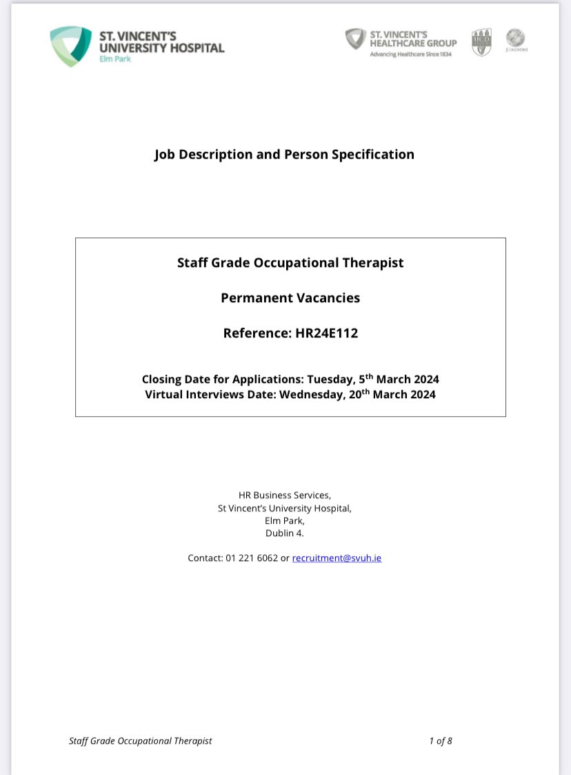 Job fairy 📢🧚 We have permanent staff grade posts available to fill immediately. All positions are rotational posts through in and outpatient services with fantastic supervision support structure offered! Full details below⬇️ svhg.recruitment.zellis.com/wrl/pages/vaca…