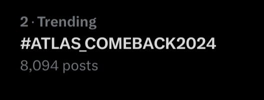 muonmumu's tweet image. อมกเทรนอันดับ2เลยทุกคนน

 #ATLAS_COMEBACK2024