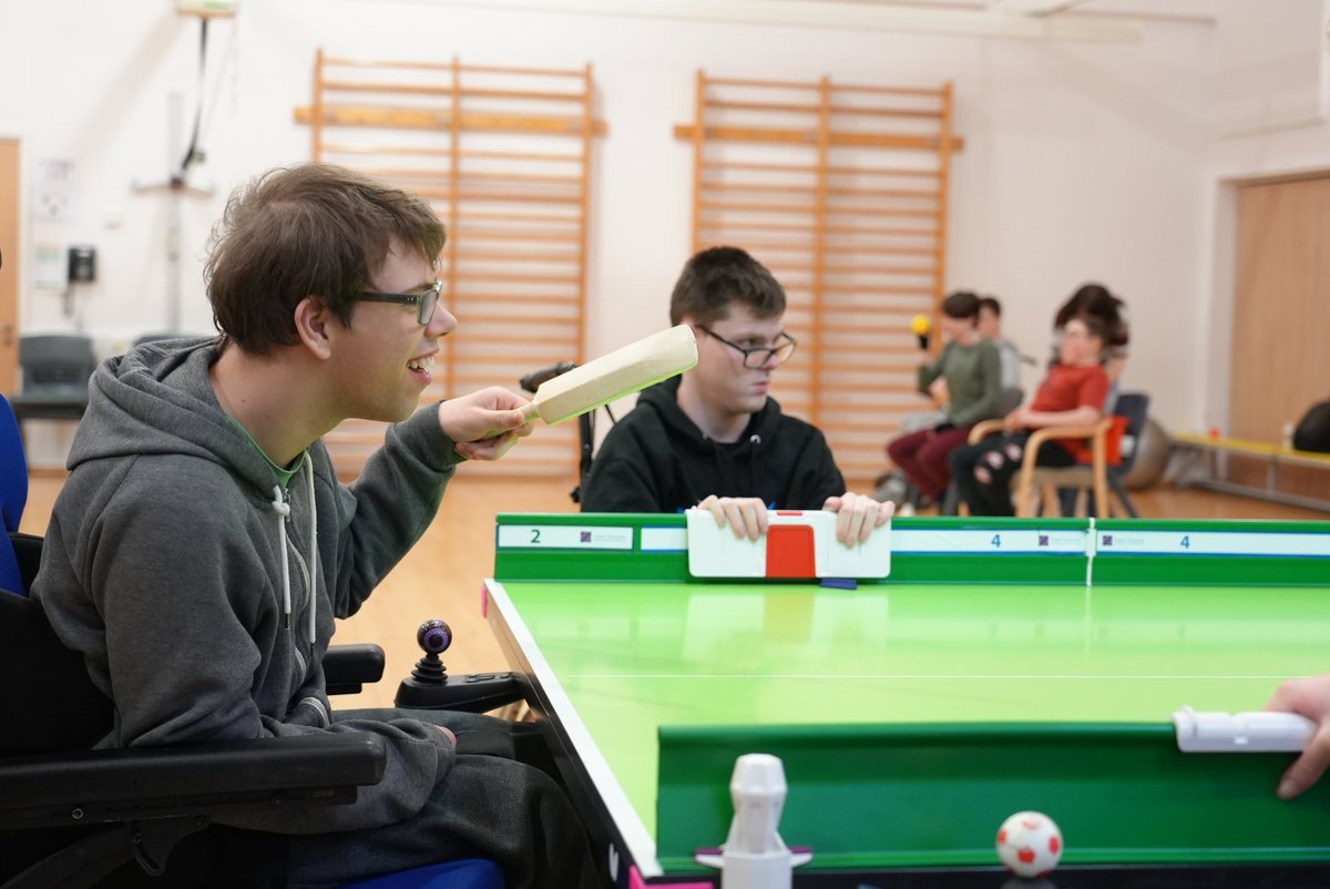 We recently visited Lonsdale School, Hertfordshire with @hertscricket for a spot of softball & table cricket 🏏 Through our work in SEND schools, our aim is to reach more than 20,000 young people with a disability who otherwise have limited access to sport.