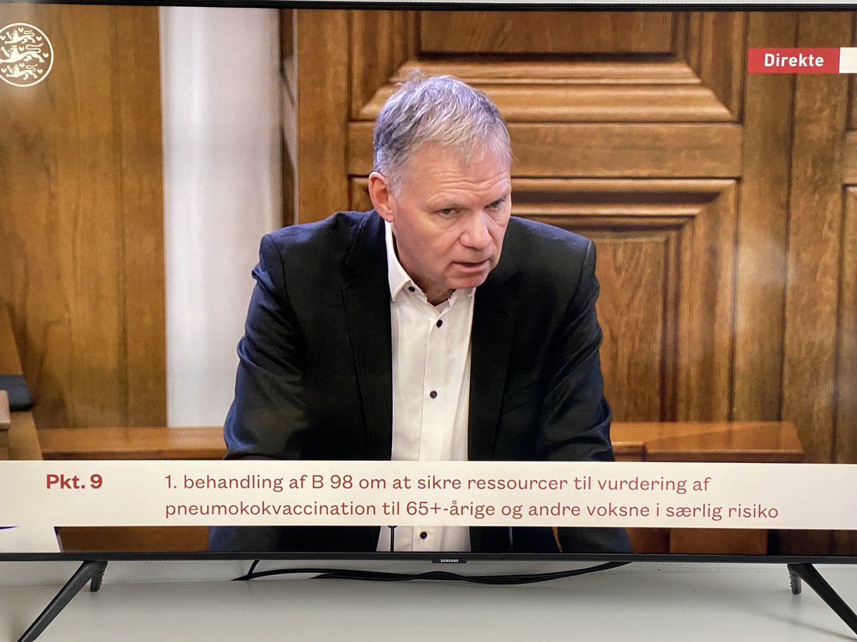 Lungeforeningen (@lungeforeningen) on Twitter photo Vigtig debat i Folketinget. <a href="/JThulesen/">J H Thulesen Dahl</a> har rejst debat om, hvordan vi sikrer gratis pneumokokvaccination (først via finansiering af MTV) til blandt andet danskere med lungesygdom. Vi håber andre partier vil sikre denne vaccine gratis til danskere med lungesygdom #sundpol Vigtig debat i Folketinget. <a href="/JThulesen/">J H Thulesen Dahl</a> har rejst debat om, hvordan vi sikrer gratis pneumokokvaccination (først via finansiering af MTV) til blandt andet danskere med lungesygdom. Vi håber andre partier vil sikre denne vaccine gratis til danskere med lungesygdom #sundpol
