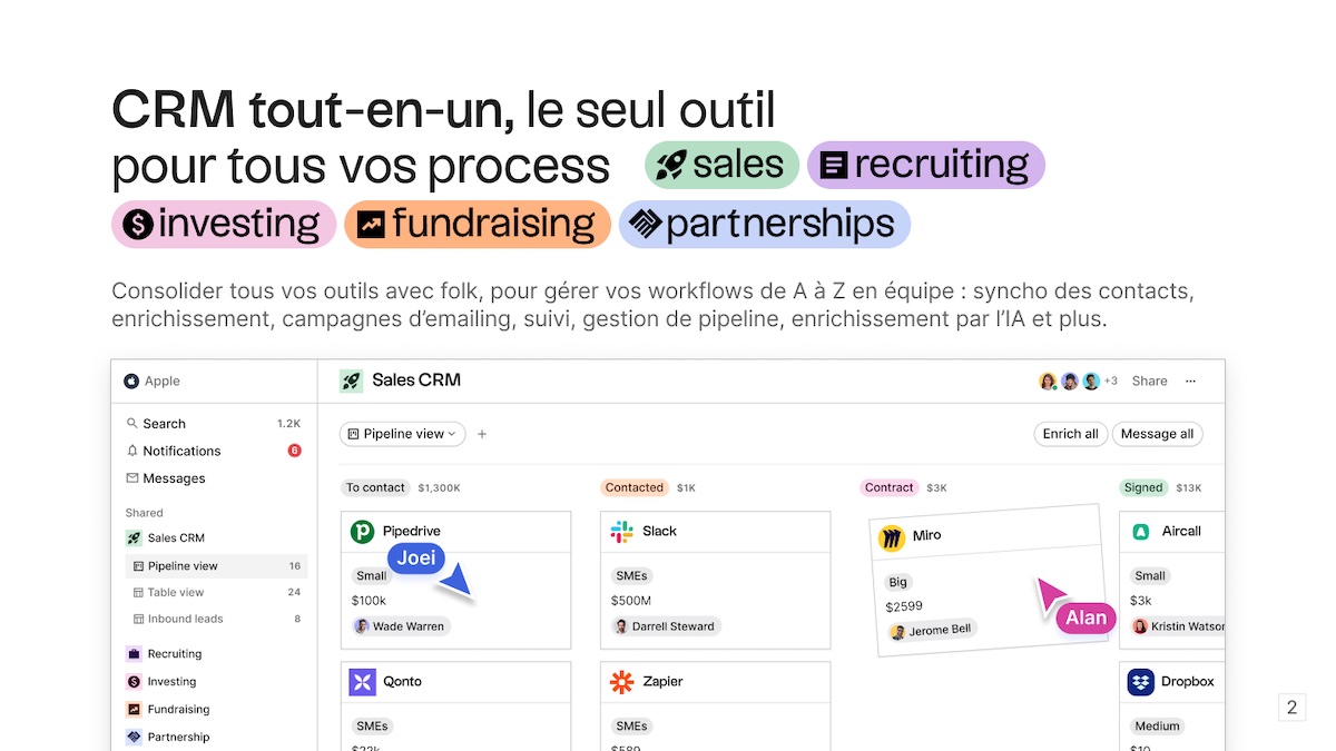 GabrielTeisson's tweet photo. 21. Folk

CRM tout-en-un pour organiser et synchroniser vos contacts. Extension Chrome pour une gestion facile.

👉 https://t.co/XIi6URzyg3 https://t.co/DkmoFQgSEW