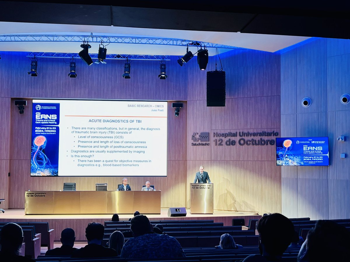 The 4th EANS Trauma and Critical Care Update Meeting ongoing in Madrid.