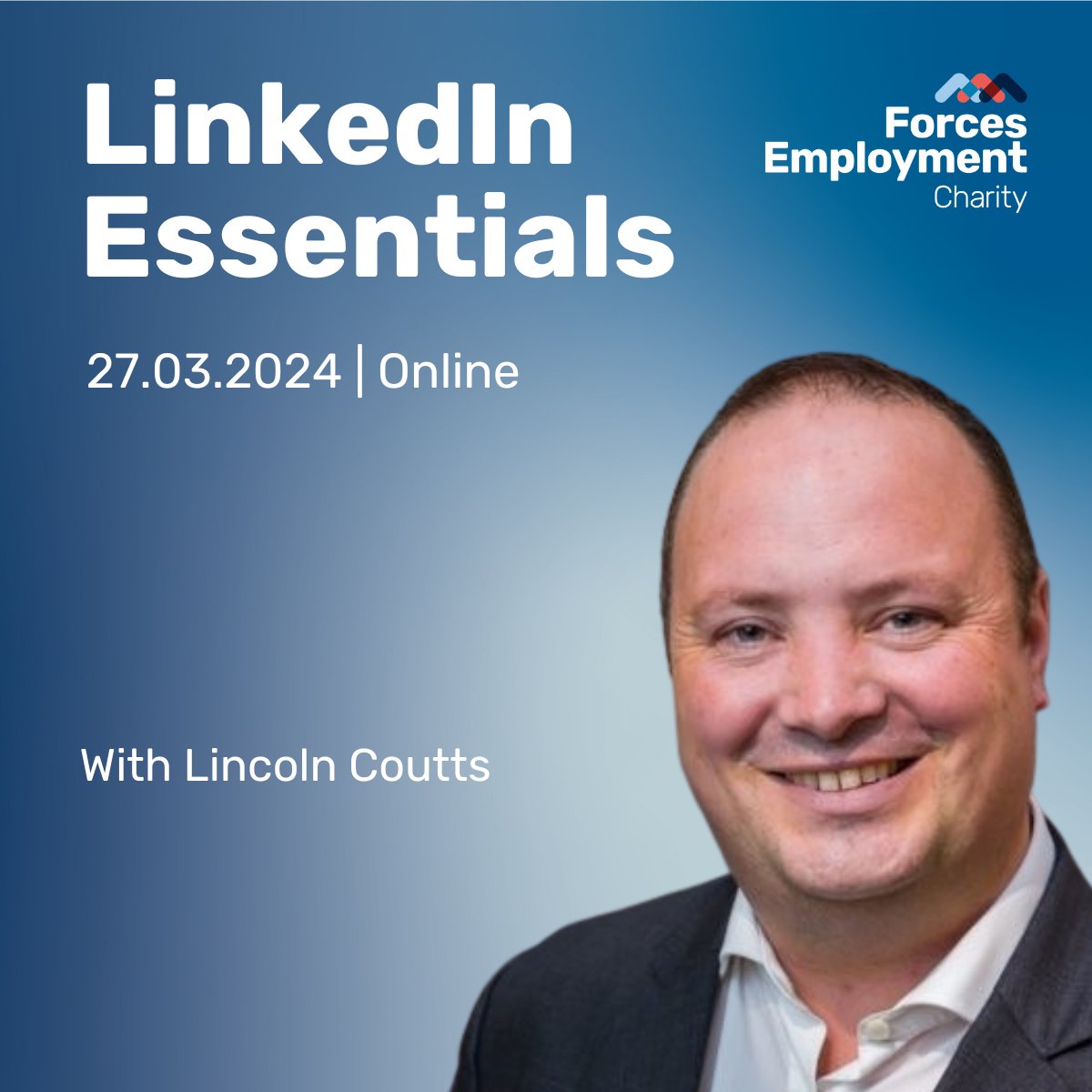 Are you soon leaving the military, a reservist, a veteran or a family member? Register today for this fully funded online workshop on 27 March! Lincoln Coutts will turn you into a LinkedIn whiz! 👉 loom.ly/IpgCCLY #Military #ArmedForces #MilitaryFamily #Recruitment