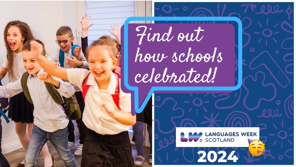 Find out how schools celebrated Languages Week Scotland 2024! Visit our website - scilt.org.uk/LWS/LanguagesW…