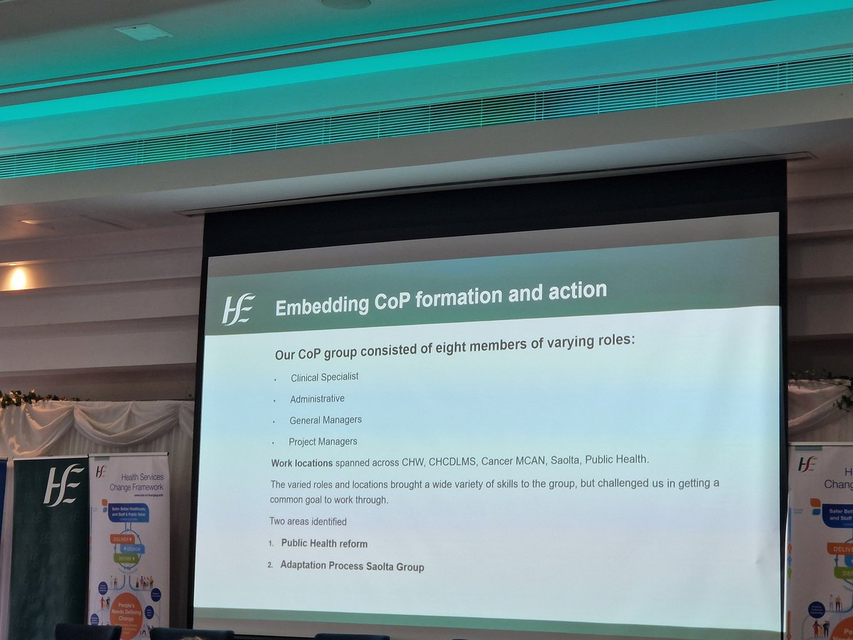 birkett_elaine's tweet photo. Julie Silke walking us through one area of focus in the CoP 7 implementing the strategy for Public Health service domains.
Bringing hospital & community services together as one.
Delivering services that meet people's needs.
Improving health determinants.
#IntegratedChange https://t.co/75RD47pirY
