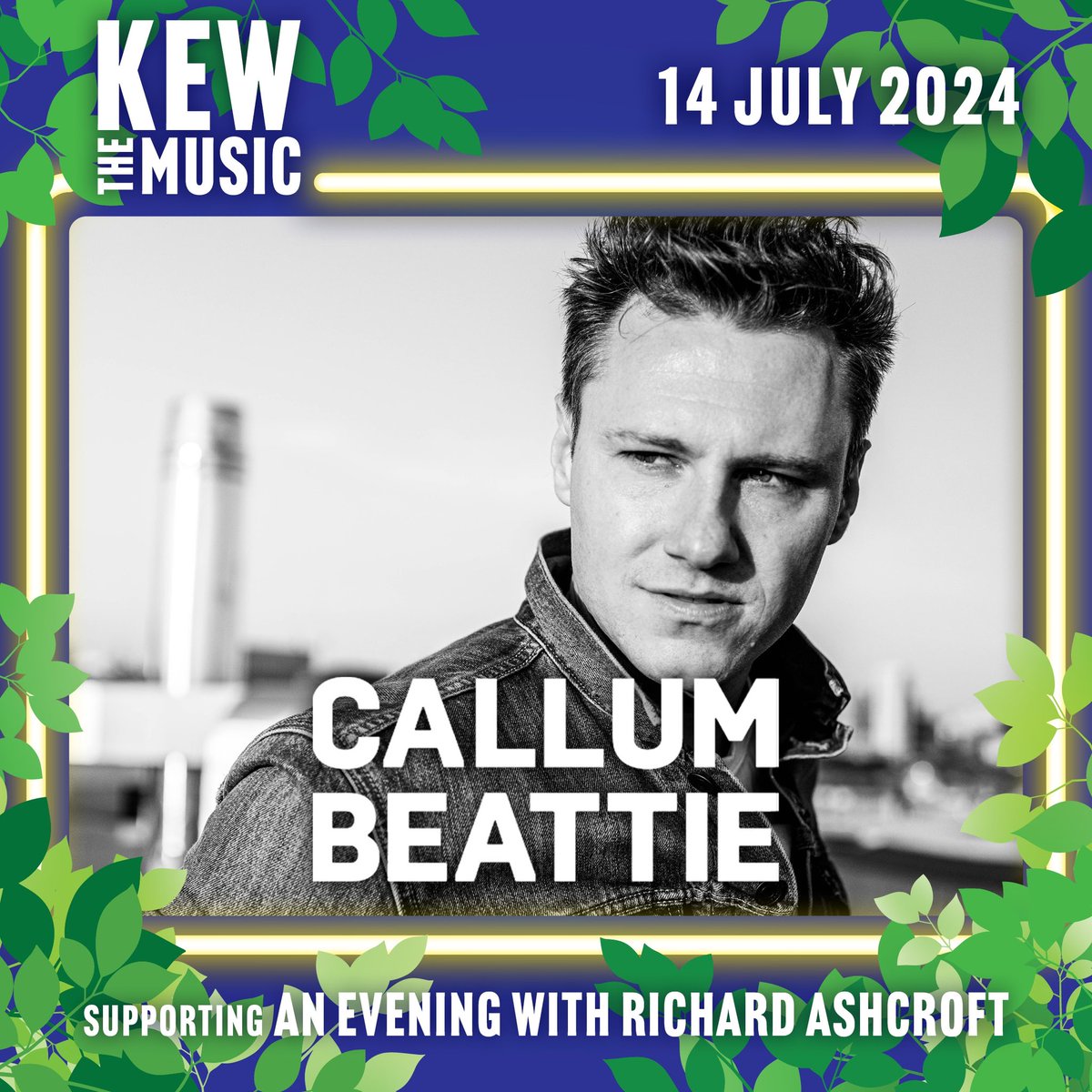 Yassss! Opening for @richardashcroft at @kewthemusic on July 14th ❤️❤️❤️