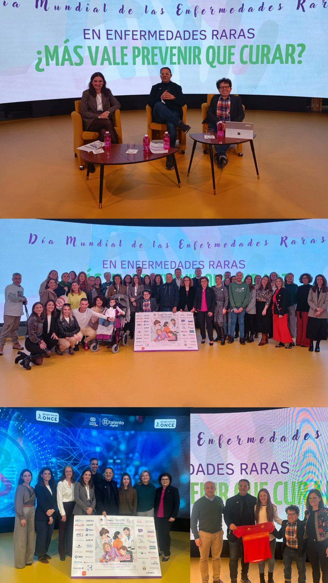 FEDER_ONG's tweet photo. 🗣️Damos por concluida una jornada llena de reflexión, visibilidad y concienciación.🍀

Gracias a todas y cada una de las personas que nos habéis acompañado. 💜

¡Seguimos! #SomosFEDER https://t.co/K2PqufWdmm