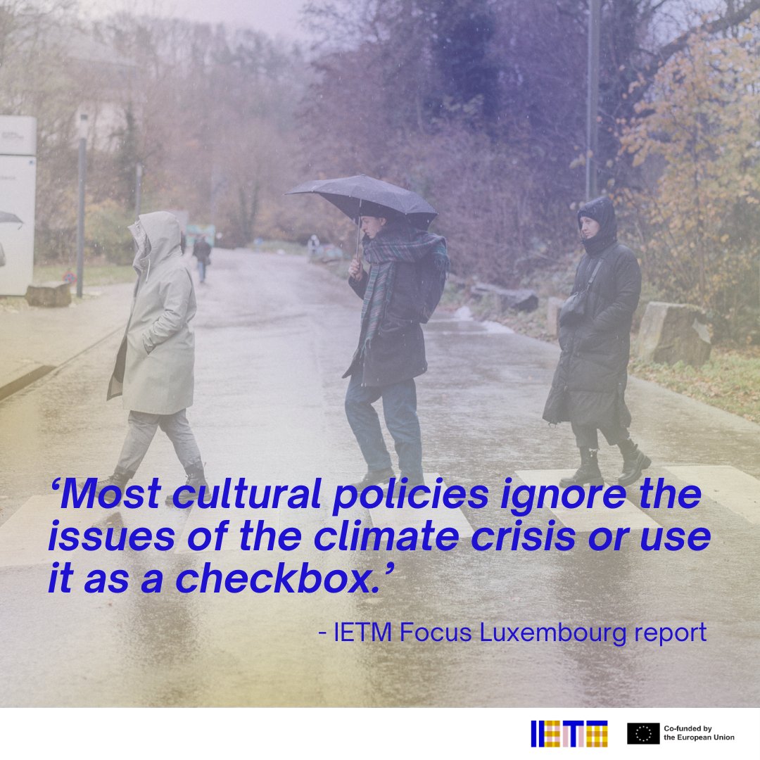 📚 We are excited to announce that the official report from the IETM Focus Luxembourg Meeting, written by <a href="/LPolivtseva/">Lena Polivtseva</a>, is now available to read or listen to!

➡️ Download, read or listen to the report: ietm.org/en/resources/r…