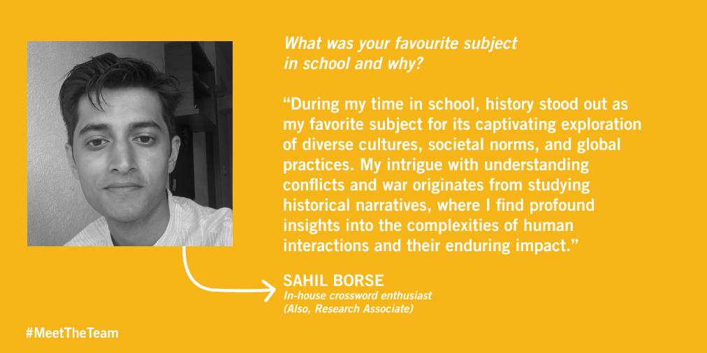 Meet the latest addition to our team, Sahil Borse! Sahil's joined us as a Research Associate and his work will most certainly find its way in all of our upcoming programmes. Say hello! PS: We're still hiring for certain roles, learn more any apply below: bengaluru.sciencegallery.com/jobs