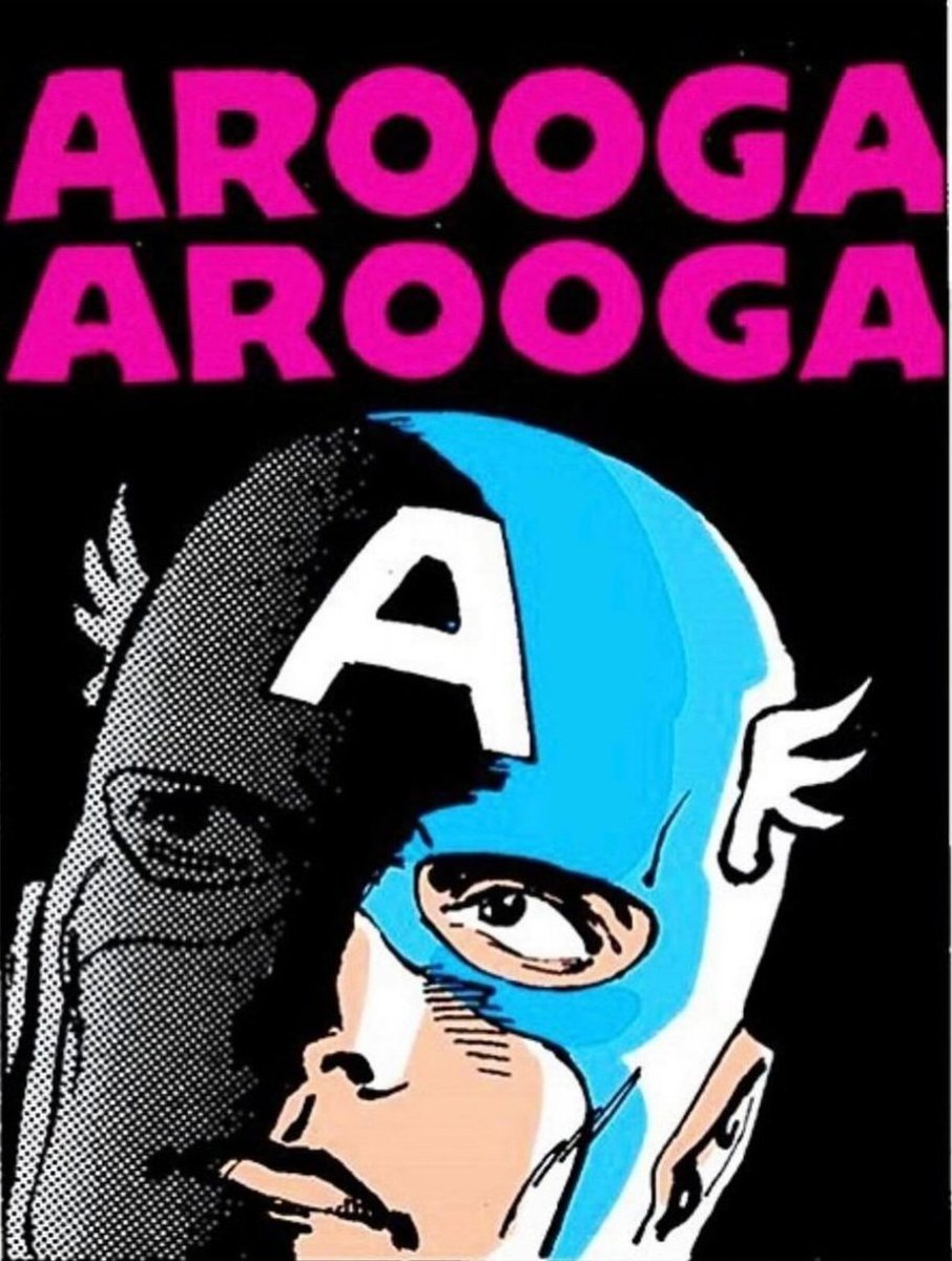 nickgillespie's tweet photo. #captainamerica #arooga https://t.co/FoL4p0D7aj