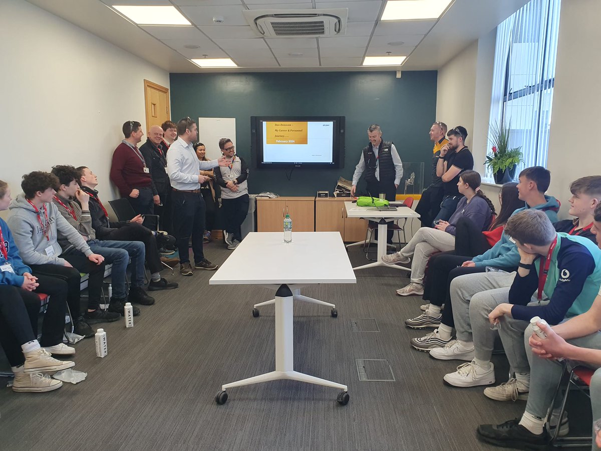 Day 4 of our TY Event. So far, we've learnt about the maths of the Among Us game, the music of proteins and cybersecurity escape rooms! Today we're visiting Stryker's medical implant manufacturing site in Tullagreen - huge thanks to all the Stryker staff for facilitating.