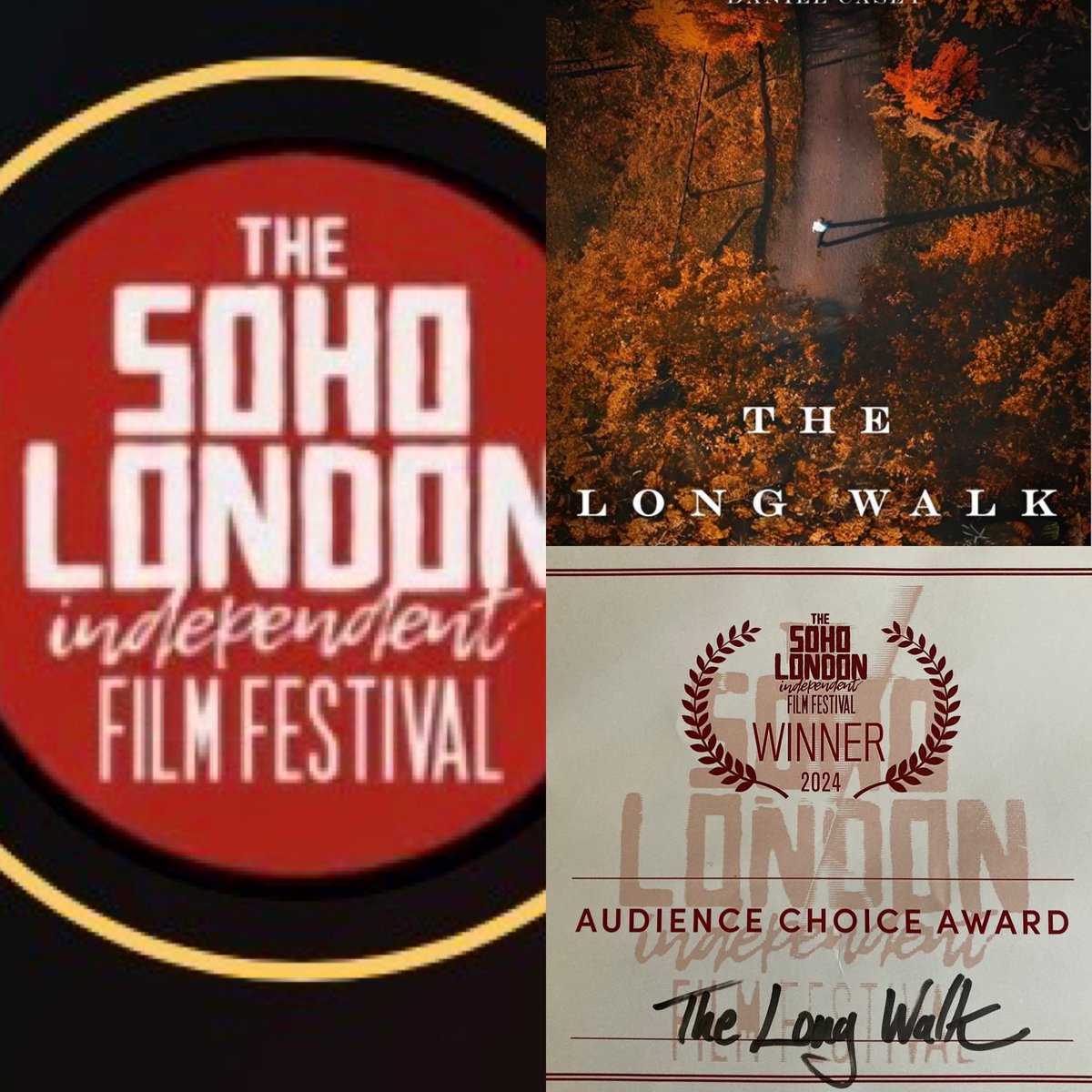 Only two days until the unveiling of the billboard of <a href="/longwalk_short/">THE LONG WALK (SHORT FILM)</a> in Billingsgate!Thank you to <a href="/soholondonfilm/">The Soho London Independent Film Festival</a> We are so proud of all our cast, crew, everyone that has supported us! Helping us to break the stigma and raise awareness around #mentalillness.  
#TeamLongWalk