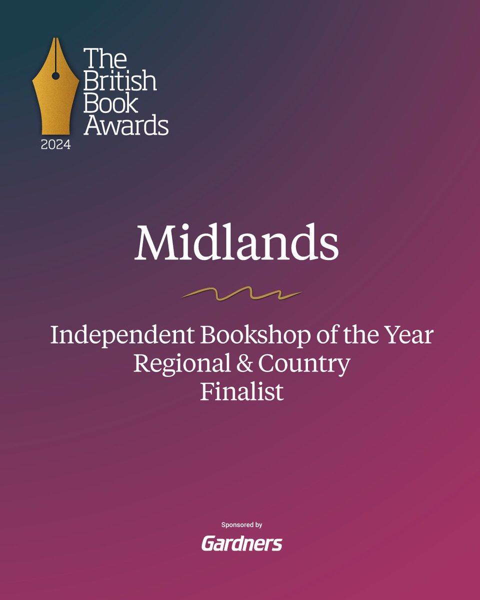 We are very happy to share the news that we are included as a Regional and Country Finalist for the 2024 Independent Bookshop of the Year Award! Amongst other brilliant indie booksellers! Congratulations everyone! Thanks so much #BritishBookAwards & @_thebookseller 😍🍾🥂🤞📚