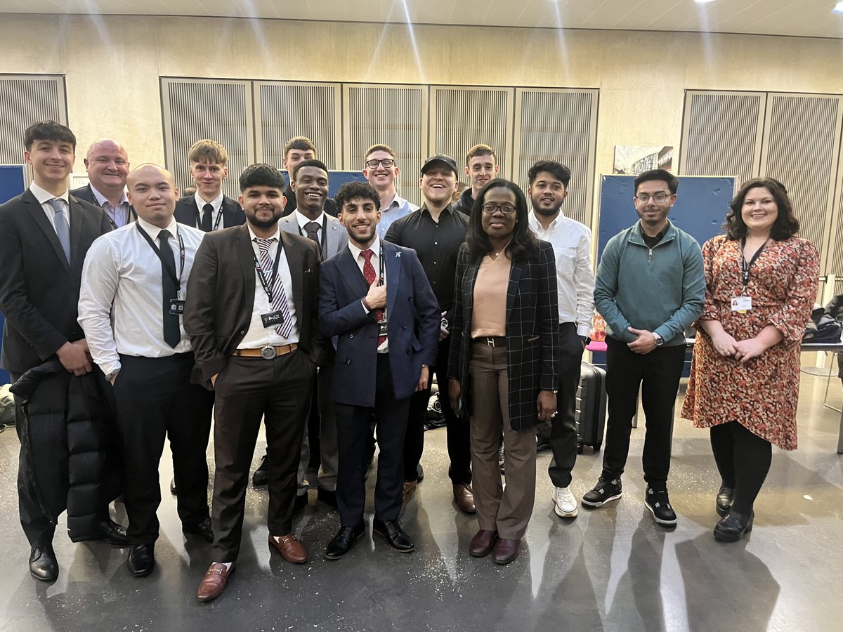 Congratulations to the two teams who represented #TeamSalford at yesterday's @YE_NW final! You did us proud! Special congrats to Ramzy Kawbal, who took home the NW Student of the Year award! Thanks to all the mentors for your continued support of our students.