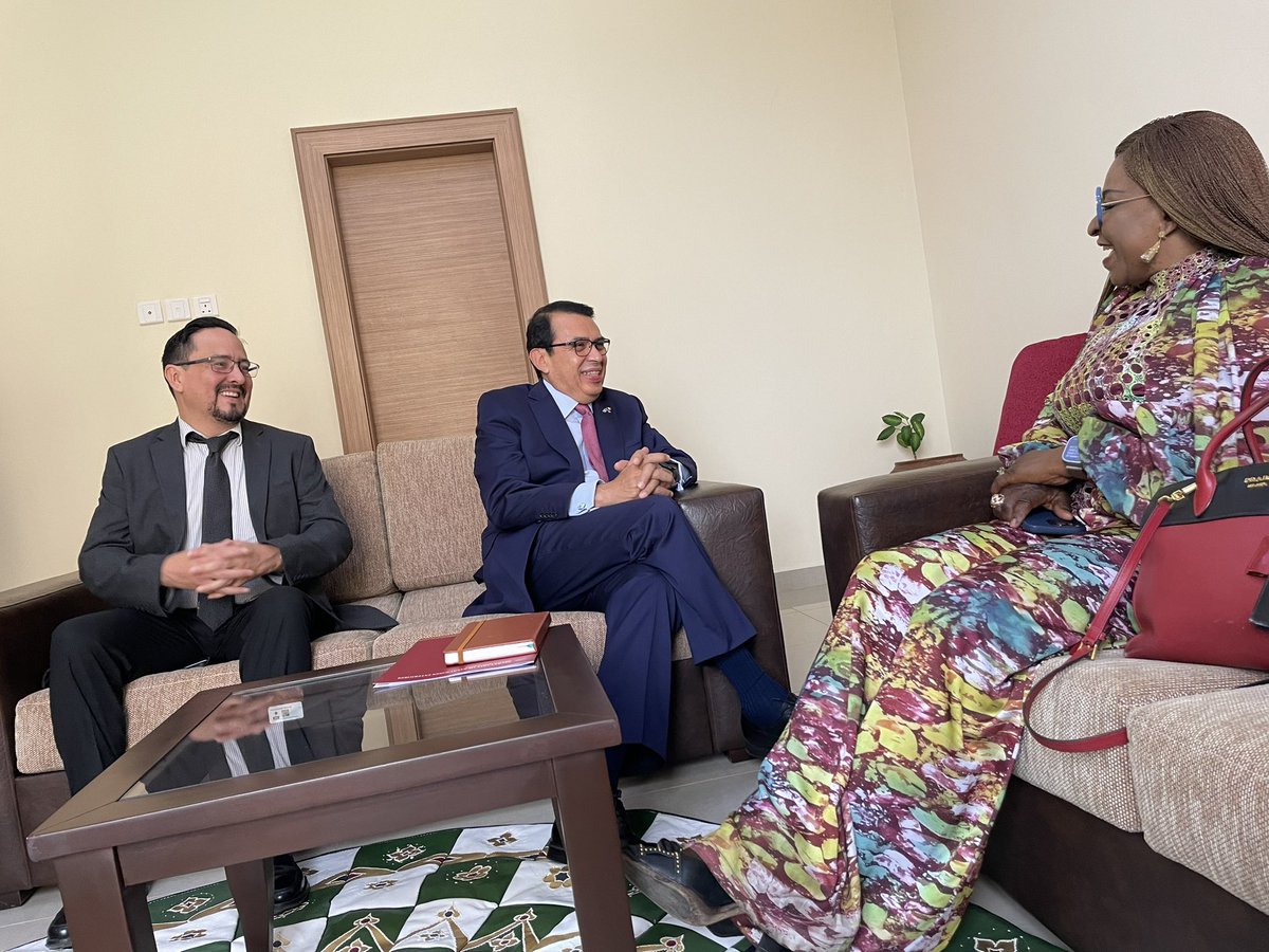 AlfredMirandaO's tweet photo. Para incrementar el comercio entre #México y #Nigeria, @ComceOficial y @OfficialNEPC  firmaron un Memorándum de Entendimiento en noviembre pasado.  Iniciamos su proceso de instrumentación con la reunión de trabajo sostenida con la CEO del Nigerian Export Promotion Council, Nonye Ayeni y su equipo.