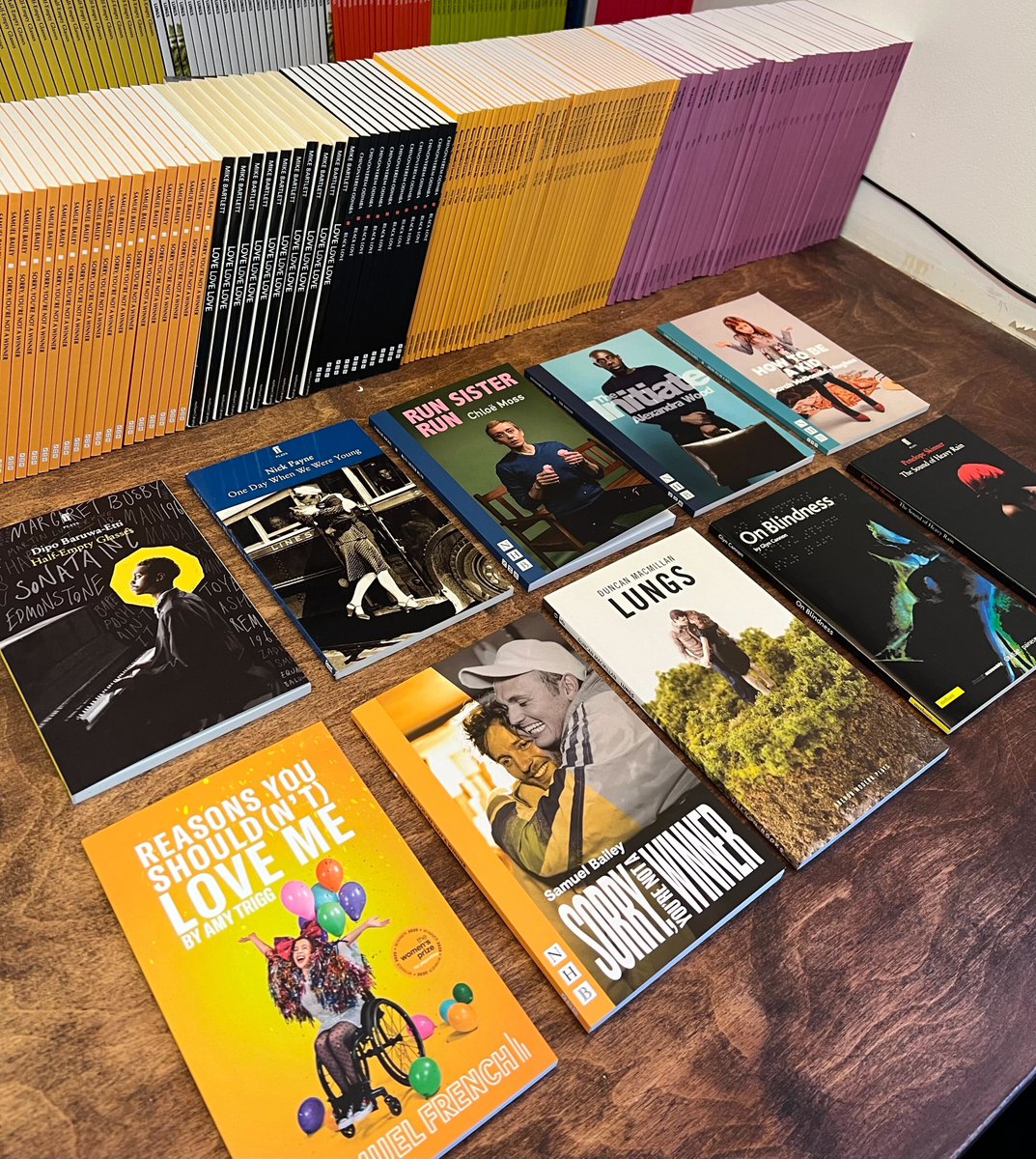 Hiii theatre companies, schools, clubs, community groups. We're downsizing our office library and we want to upsize yours 📚

If you’d like a small box containing a selection of Paines Plough plays, please fill out this form (you just need to pay postage): bit.ly/3wqM0Iv
