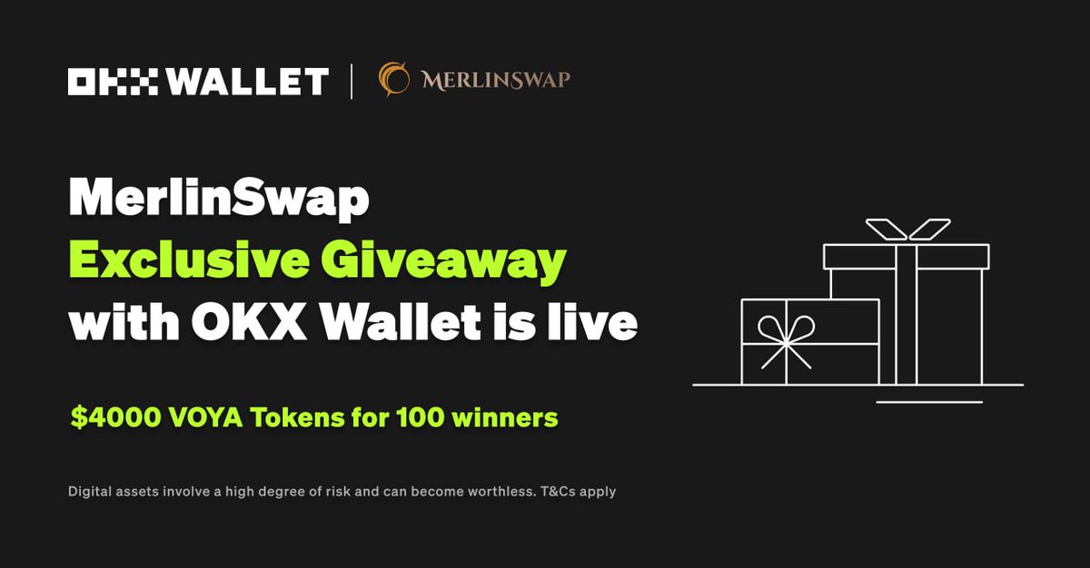 🤜🤛New collaboration with @okxweb3 

🔮New giveaway campaign is live! 
$4000 ⚓️$VOYA is on the way for 100 winners 🙆

📅 From now till Feb 29th
🔽 Join now:
galxe.com/OKXWEB3/campai…